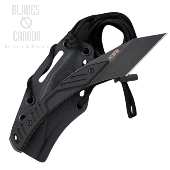 Extrema Ratio Kiri Fixed Blade Knife, N690 Dark Stone, Aluminum Black Extrema Ratio Kiri Fixed Blade Knife, N690 Dark Stone, Aluminum Black